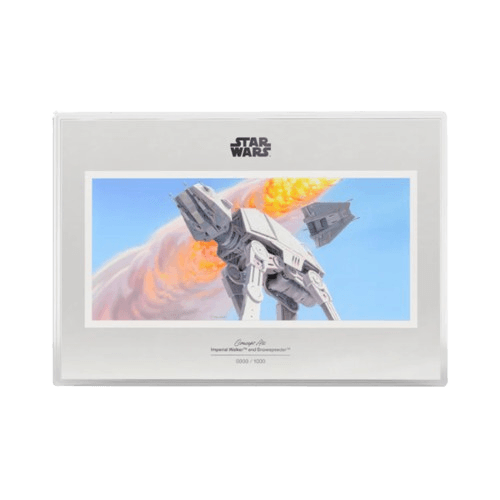 1 oz сребърна монета star wars imperial walker 2026 картина