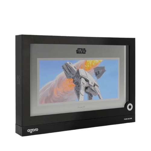 1 oz сребърна монета star wars imperial walker 2026 картина