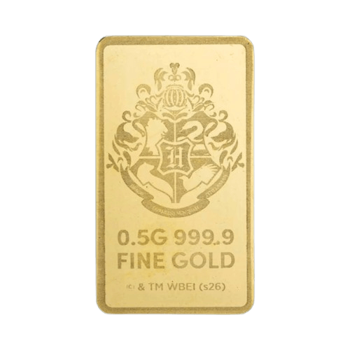 златно кюлче pamp 0.5 гр. хари потър 25-годишнина гръб