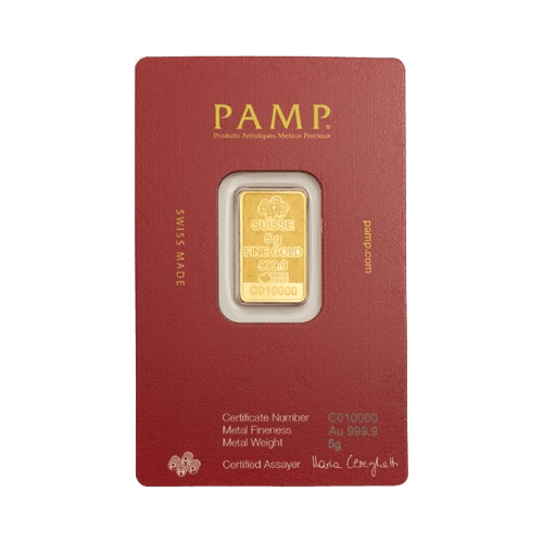 5 гр. златно кюлче pamp арабска камила