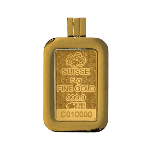 златно кюлче pamp медальон 5 гр. арабска камила