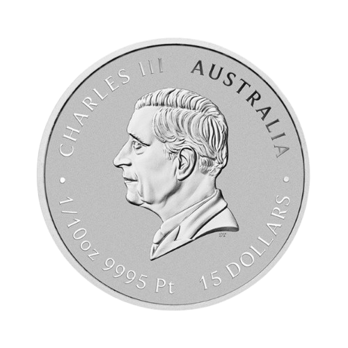 Платинена Монета 3.11 гр. 1/10 oz. Лунар Кон 2026