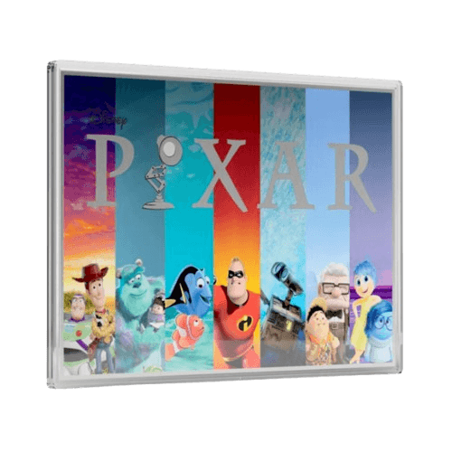 Сребърна Монета Картина 1 oz Disney & Pixar 40 Годишнина 2026