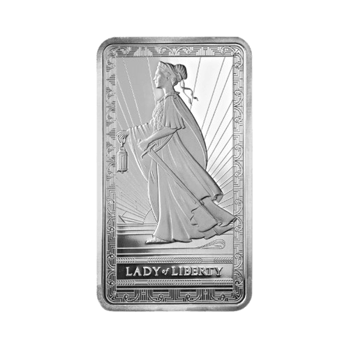 pamp lady of liberty 311 гр. сребърно кюлче
