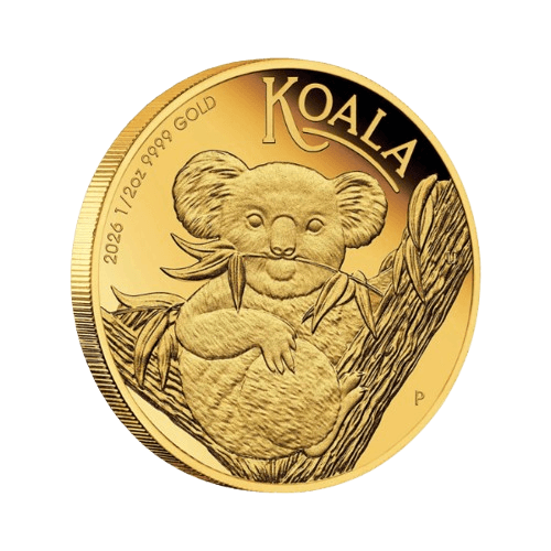 1/2 унция златна коала 2026 proof