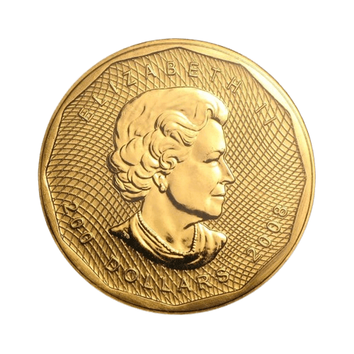 31.1 грама канадски кленов лист 2008 златна монета 99999 гръб