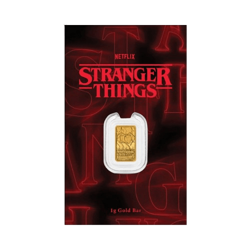 1 грам stranger things златно кюлче perth mint