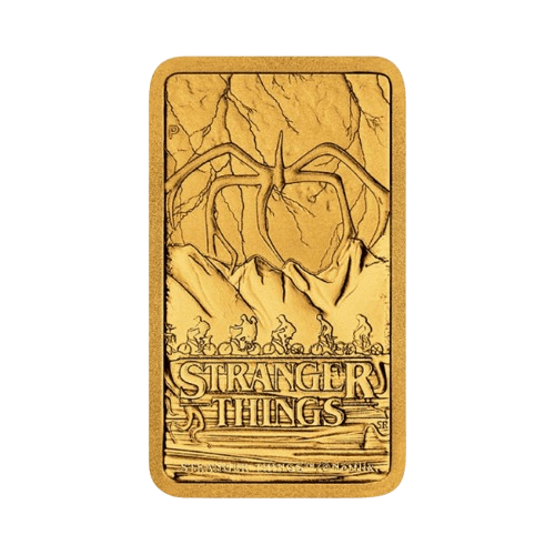 златно кюлче stranger things 1 грам perth mint