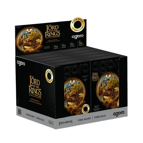 20 сребърни и златни монети 5 g lord of the rings тайнствена кутия