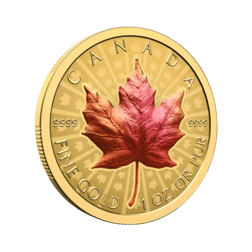 златна монета 1 унция кленов лист 2026 ultra high relief reverse proof