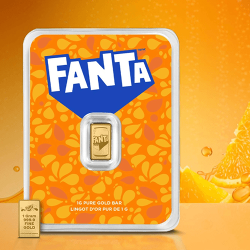 златно кюлче pamp 1 грам фанта
