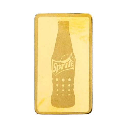 подаръчно златно кюлче 1 грам sprite pamp