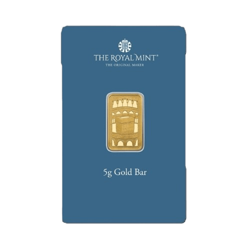 5 грама златно кюлче кааба royal mint 2026