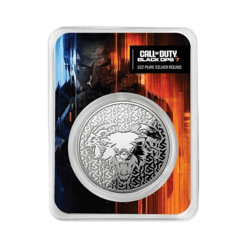 1 унция black ops call of duty сребърен токен pamp