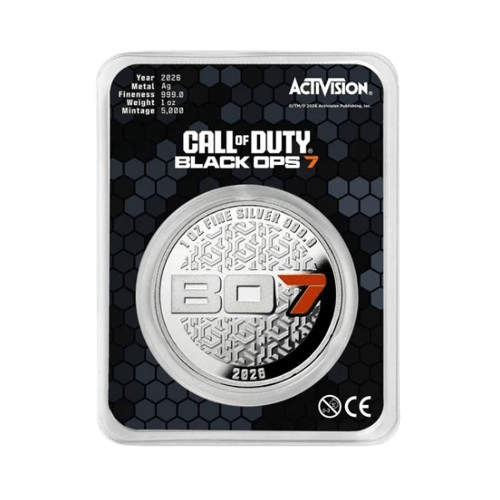 1 унция сребърен токен black ops call of duty pamp