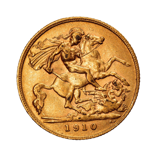 1/2 Златен Суверен Едуард VII