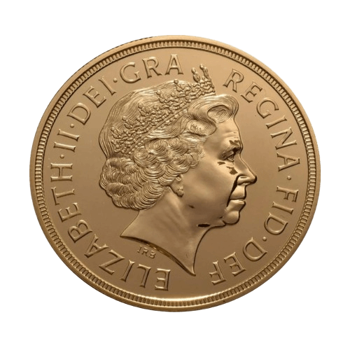 Златна Монета 39.94 гр. Петорен Британски Суверен 1998-2008