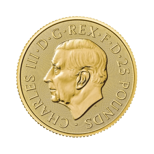 1/4 toz. Златна Монета Свети Георги и Змеят 2024