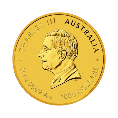 10 oz Златна Монета Лунар Змия 2025