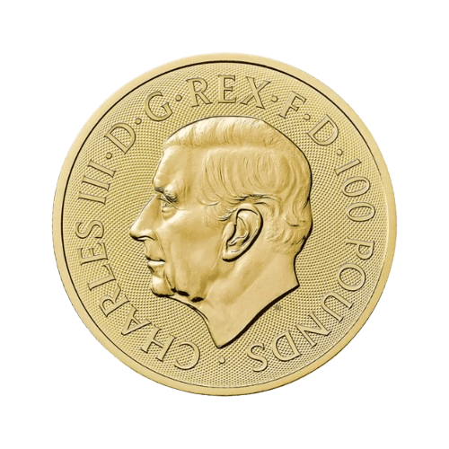 златна монета 1 унция британски лъв 2026