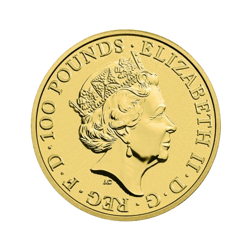 златна монета 1 унция кралски зверове 2016 лъвът на англия