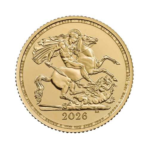 3.99 грама златен британски суверен 2026 чарлз трети