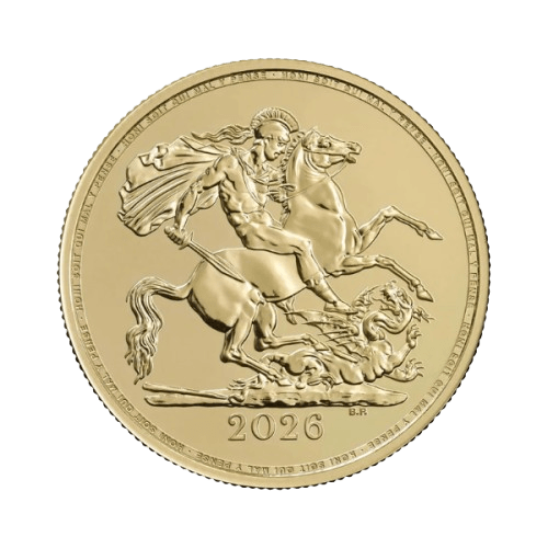 златна монета 15.98 грама двоен суверен чарлз iii 2026