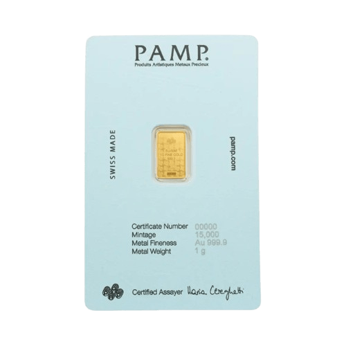 1 грам златно кюлче pamp 2026 марадона гръб опаковка