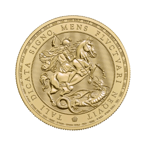 1 унция златна монета свети георги и змеят 2026 royal mint