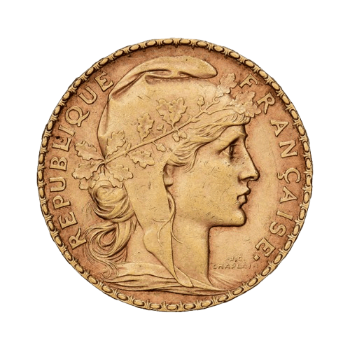 20 златни франка мариана 1899-1906