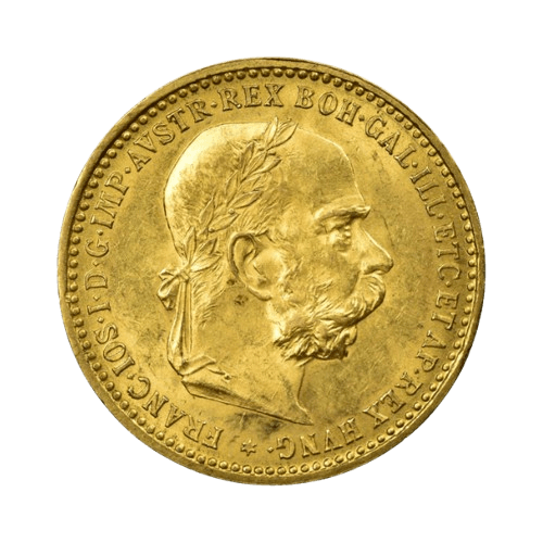10 корони франц йосиф i с венец 1896-1906