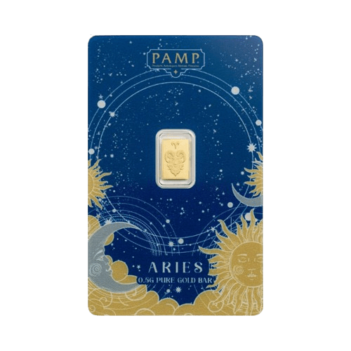 0.5 грама златно кюлче pamp zodiac овен