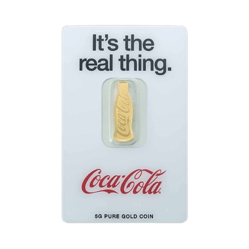 5 грама Златно Кюлче Pamp Coca Cola Бутилката 2026